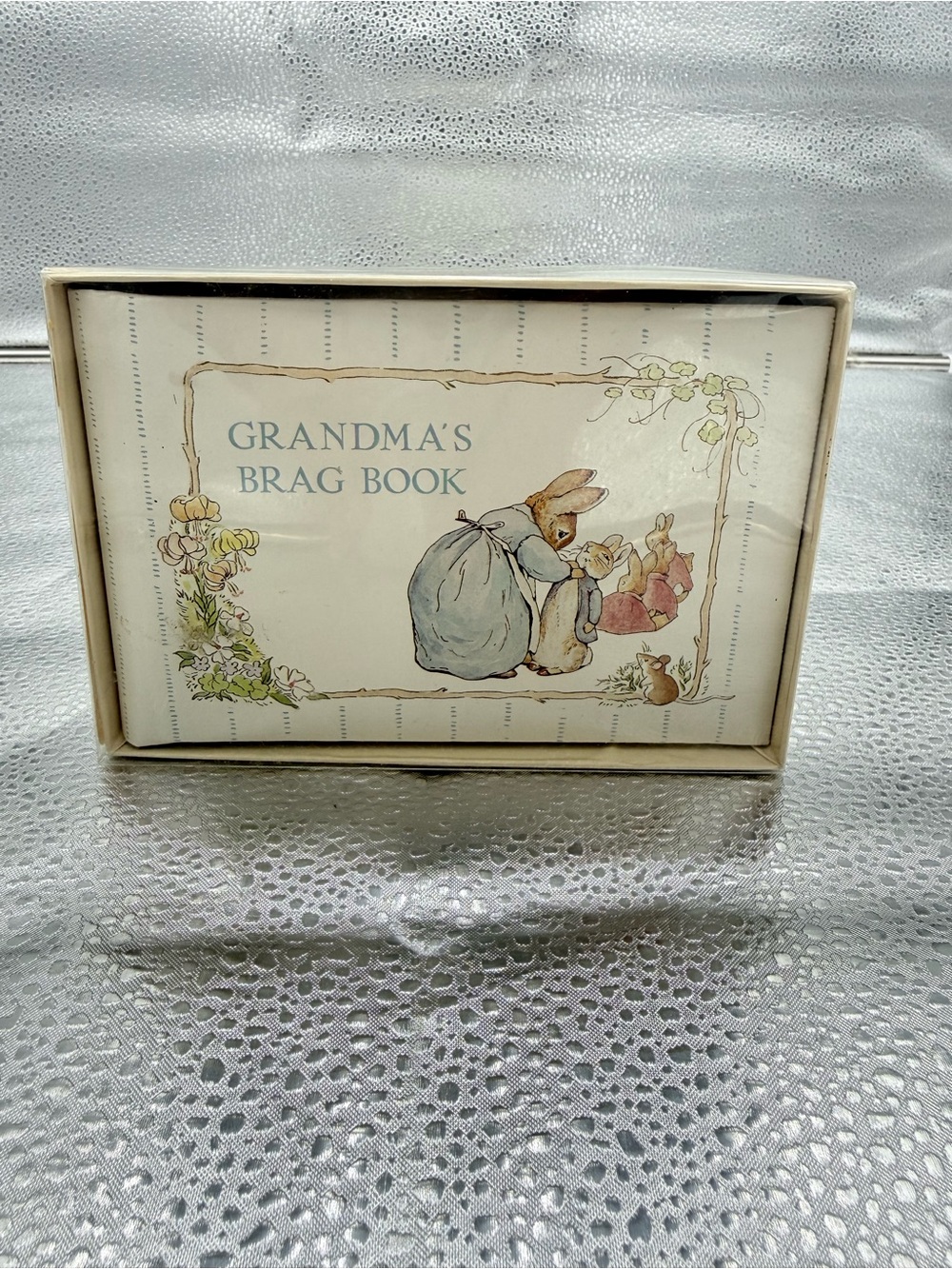 Vintage 1990 Beatrix Potter Collection Peter Rabbit Grandma's Brag Book NIB!